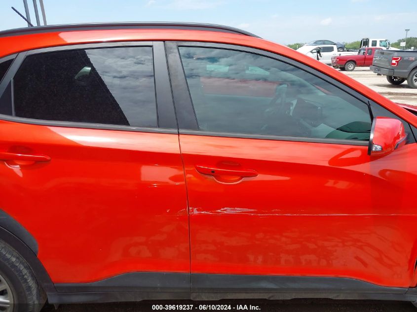 2019 Hyundai Kona Sel VIN: KM8K22AA1KU389017 Lot: 39619237