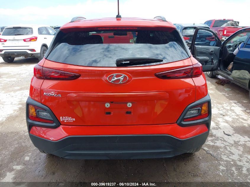 2019 Hyundai Kona Sel VIN: KM8K22AA1KU389017 Lot: 39619237