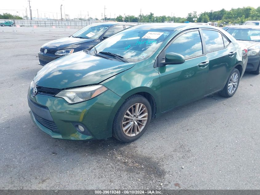 2014 Toyota Corolla Le Plus VIN: 5YFBURHE5EP117085 Lot: 39619248