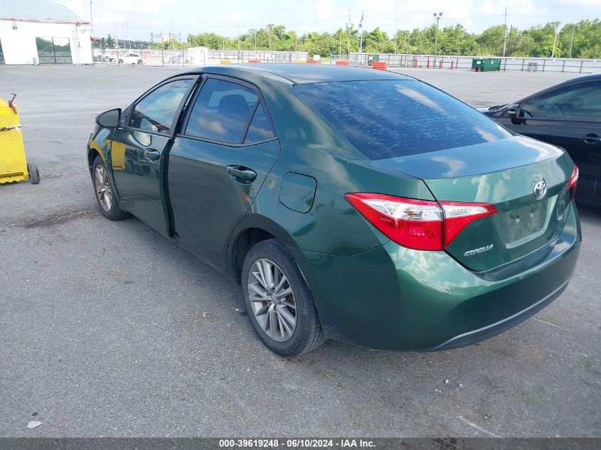 2014 Toyota Corolla Le Plus VIN: 5YFBURHE5EP117085 Lot: 39619248