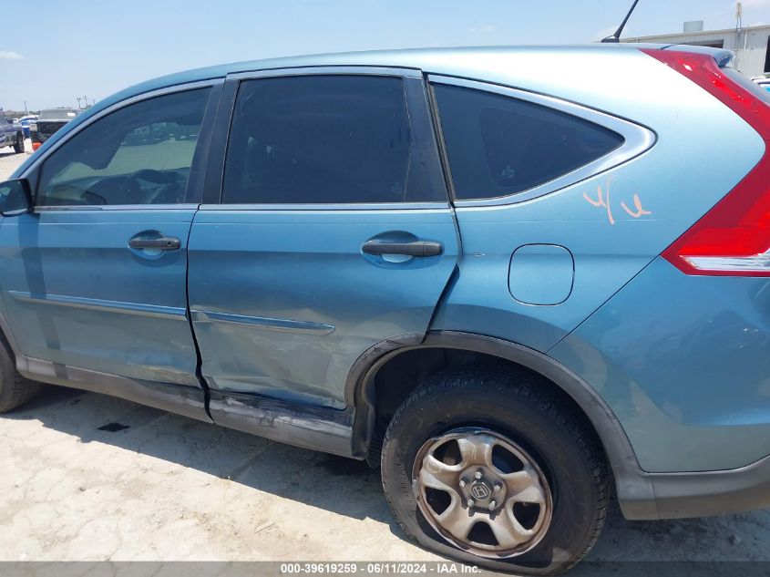 2014 Honda Cr-V Lx VIN: 2HKRM4H3XEH615571 Lot: 39619259