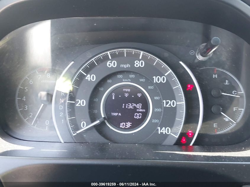 2014 Honda Cr-V Lx VIN: 2HKRM4H3XEH615571 Lot: 39619259