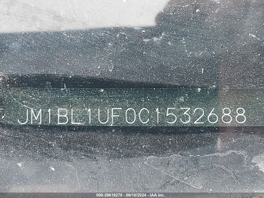 2012 Mazda Mazda3 I Sport VIN: JM1BL1UF0C1532688 Lot: 39619270