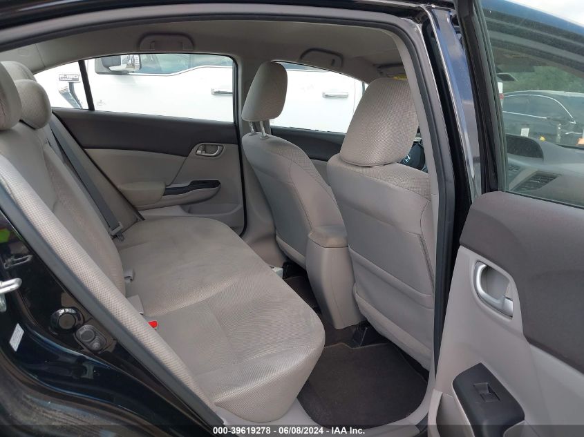 2012 Honda Civic Lx VIN: 2HGFB2F52CH327990 Lot: 39619278