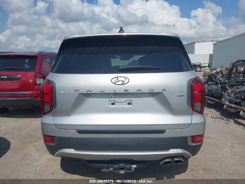 2021 Hyundai Palisade Sel VIN: KM8R4DHEXMU274058 Lot: 39619279