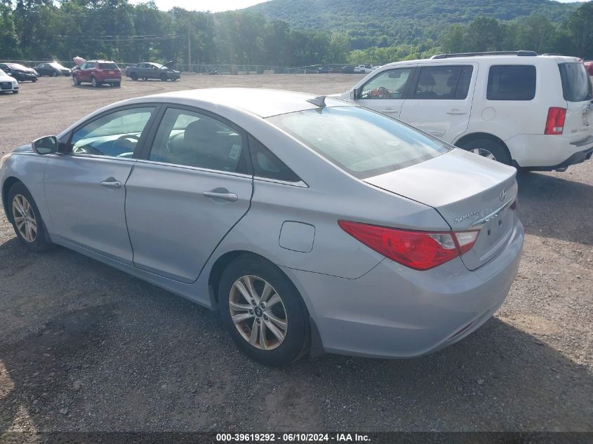 2013 Hyundai Sonata Gls VIN: 5NPEB4AC5DH808241 Lot: 39619292