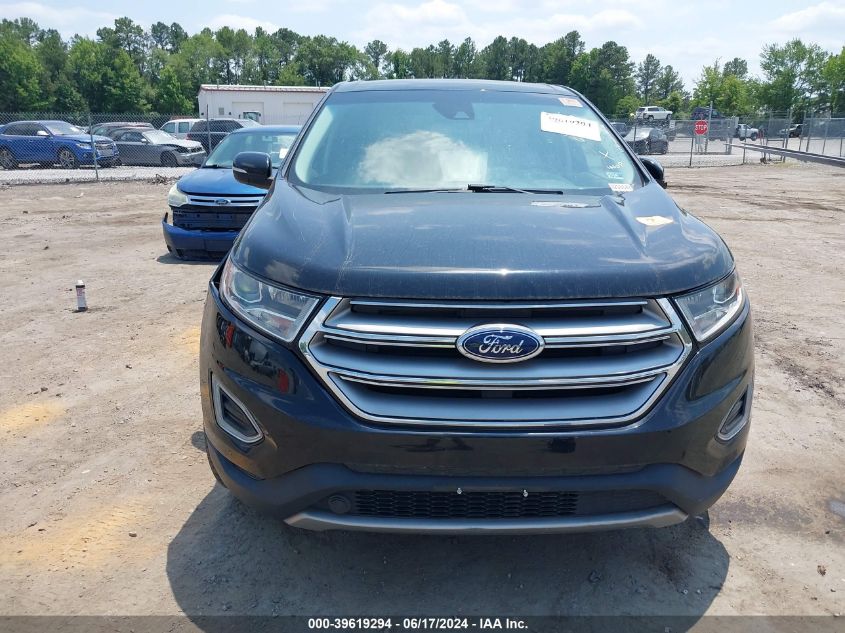 2018 Ford Edge Titanium VIN: 2FMPK4K93JBB80372 Lot: 39619294