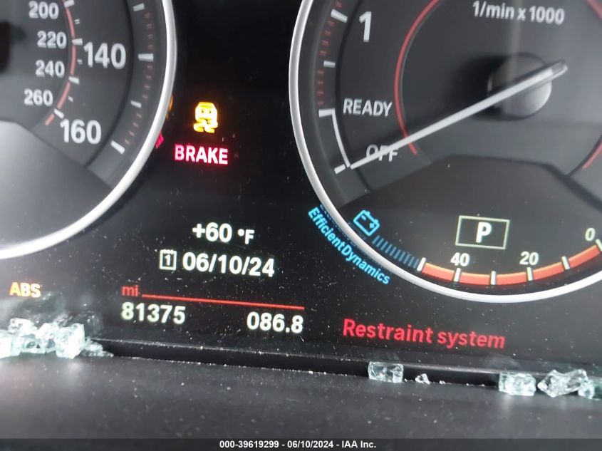 2016 BMW 328I xDrive VIN: WBA8E3C59GK503308 Lot: 39619299