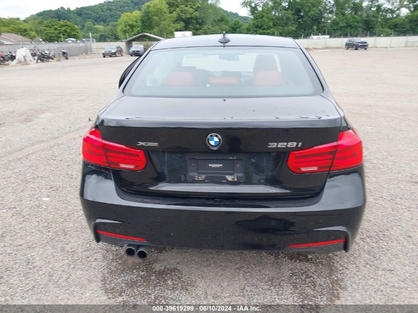 2016 BMW 328I xDrive VIN: WBA8E3C59GK503308 Lot: 39619299