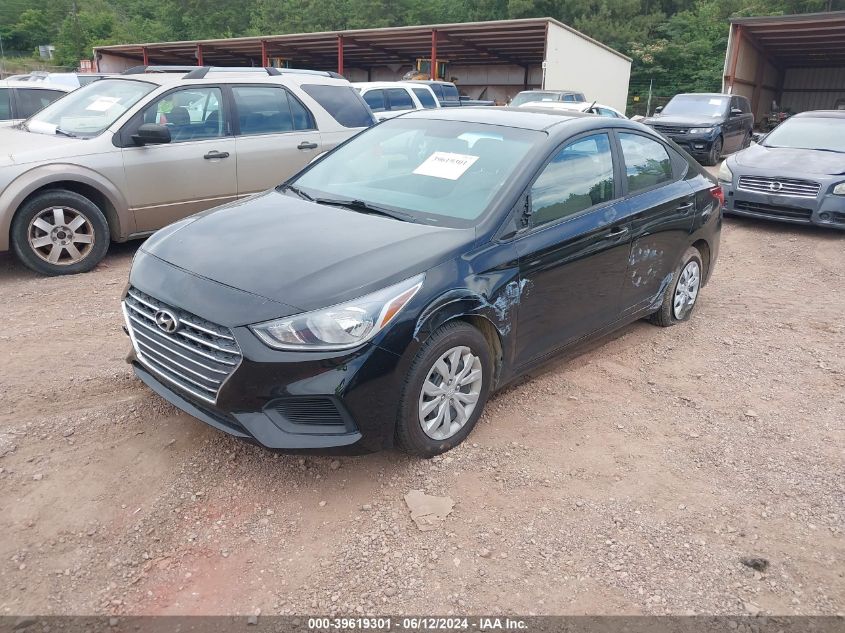 2019 Hyundai Accent Se/Sel VIN: 3KPC24A34KE057951 Lot: 39619301