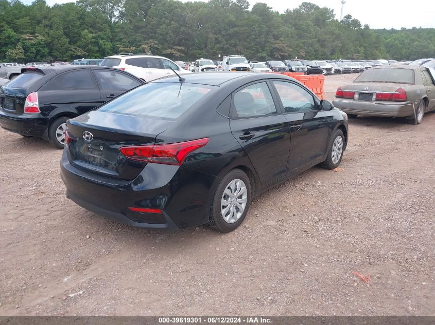 2019 Hyundai Accent Se/Sel VIN: 3KPC24A34KE057951 Lot: 39619301