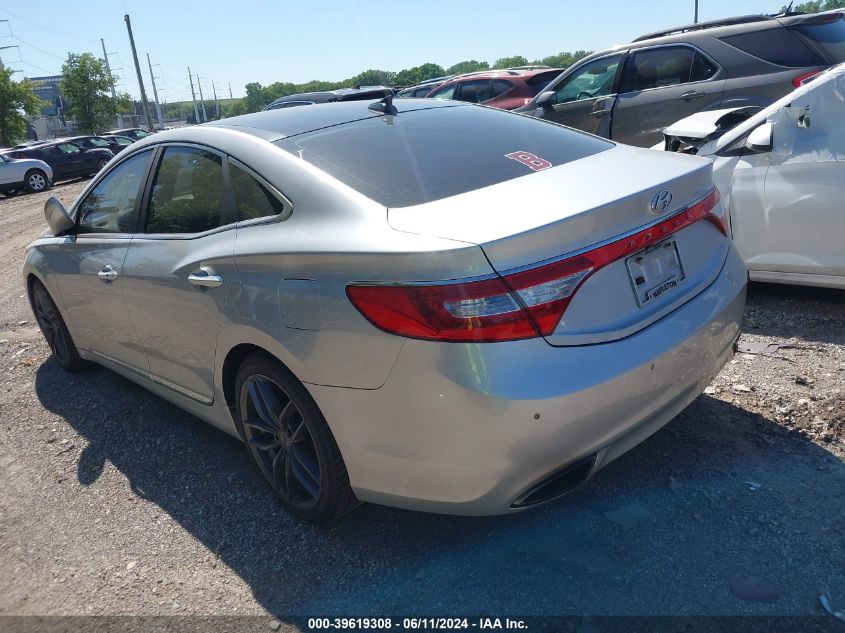 2013 Hyundai Azera VIN: KMHFH4JG1DA232656 Lot: 39619308