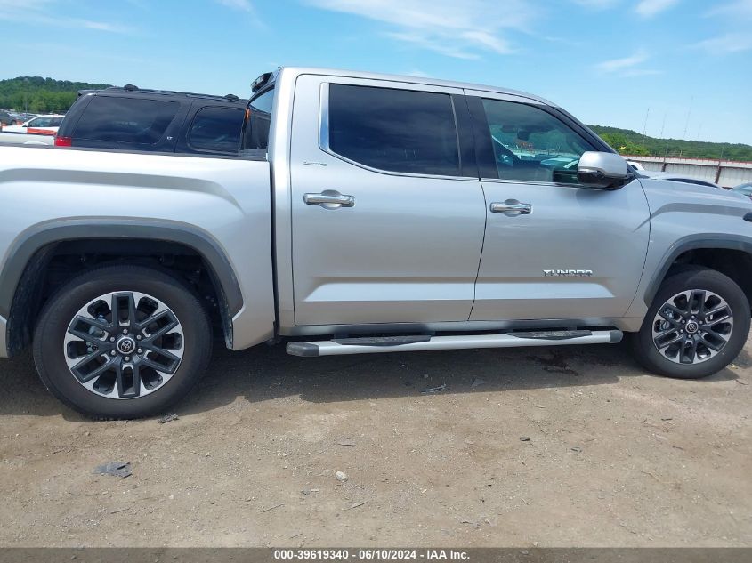 2023 Toyota Tundra Limited VIN: 5TFJA5DBXPX095386 Lot: 39619340