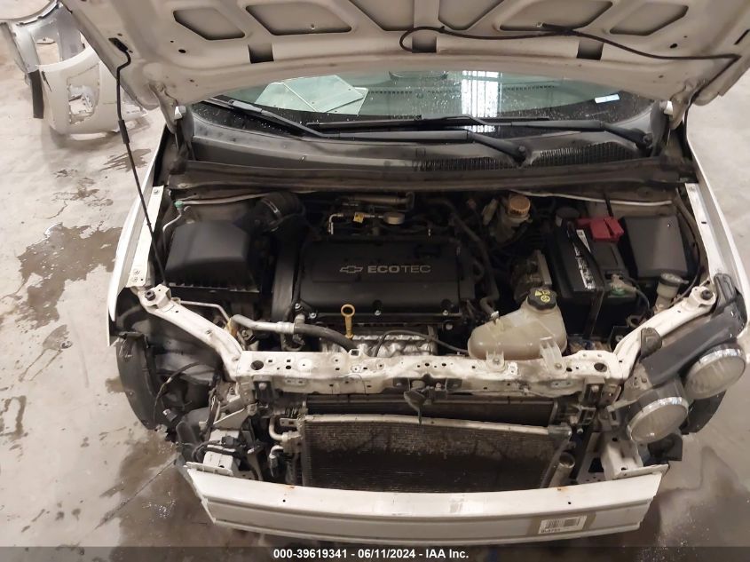 2012 Chevrolet Sonic 2Lt VIN: 1G1JC6SH7C4154390 Lot: 39619341