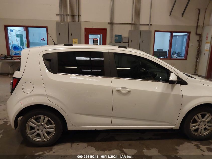 2012 Chevrolet Sonic 2Lt VIN: 1G1JC6SH7C4154390 Lot: 39619341