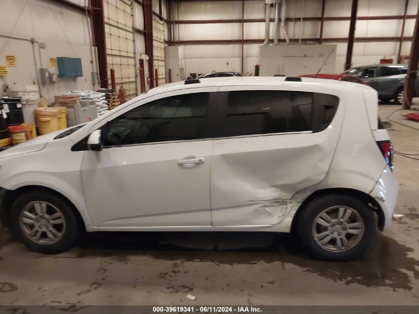 2012 Chevrolet Sonic 2Lt VIN: 1G1JC6SH7C4154390 Lot: 39619341