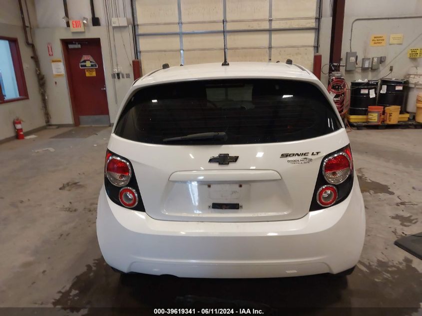 2012 Chevrolet Sonic 2Lt VIN: 1G1JC6SH7C4154390 Lot: 39619341