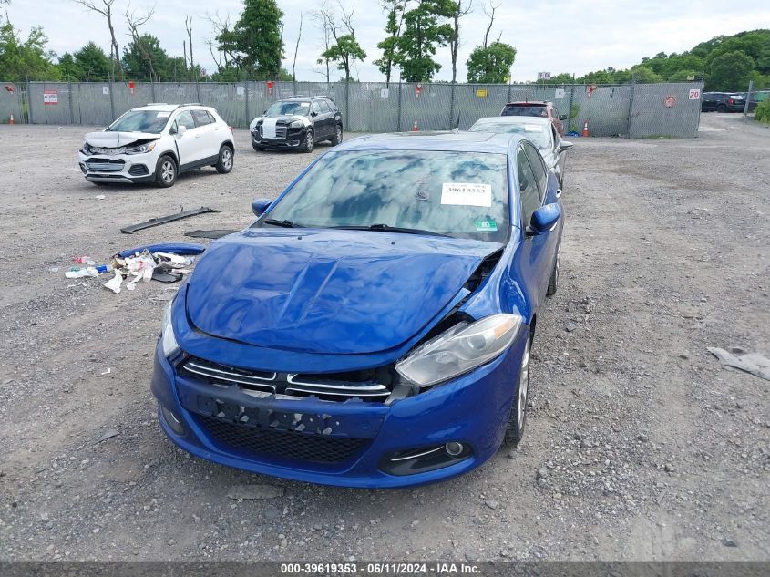 2013 Dodge Dart Limited VIN: 1C3CDFCAXDD119637 Lot: 39619353