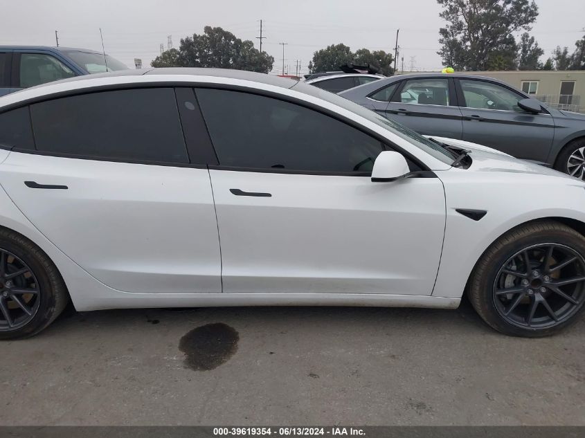 2023 Tesla Model 3 Rear-Wheel Drive VIN: 5YJ3E1EA7PF501484 Lot: 39619354