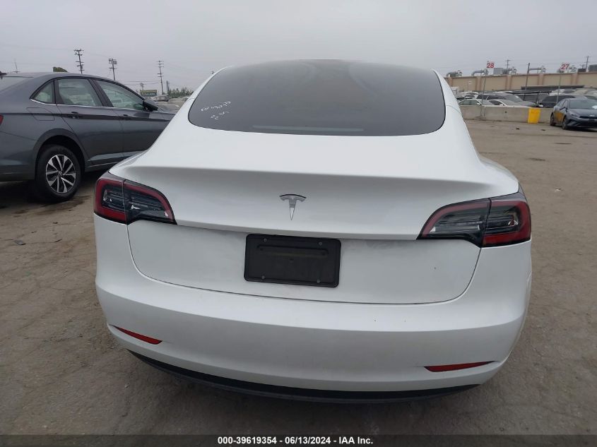 2023 Tesla Model 3 Rear-Wheel Drive VIN: 5YJ3E1EA7PF501484 Lot: 39619354