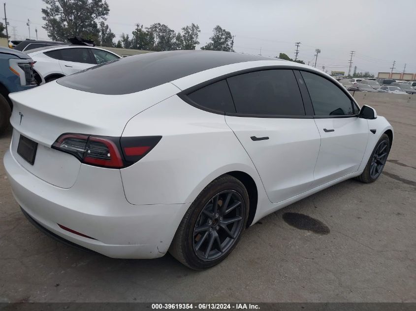 2023 Tesla Model 3 Rear-Wheel Drive VIN: 5YJ3E1EA7PF501484 Lot: 39619354