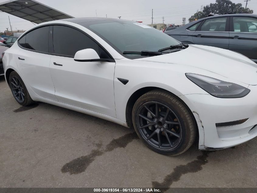 2023 Tesla Model 3 Rear-Wheel Drive VIN: 5YJ3E1EA7PF501484 Lot: 39619354