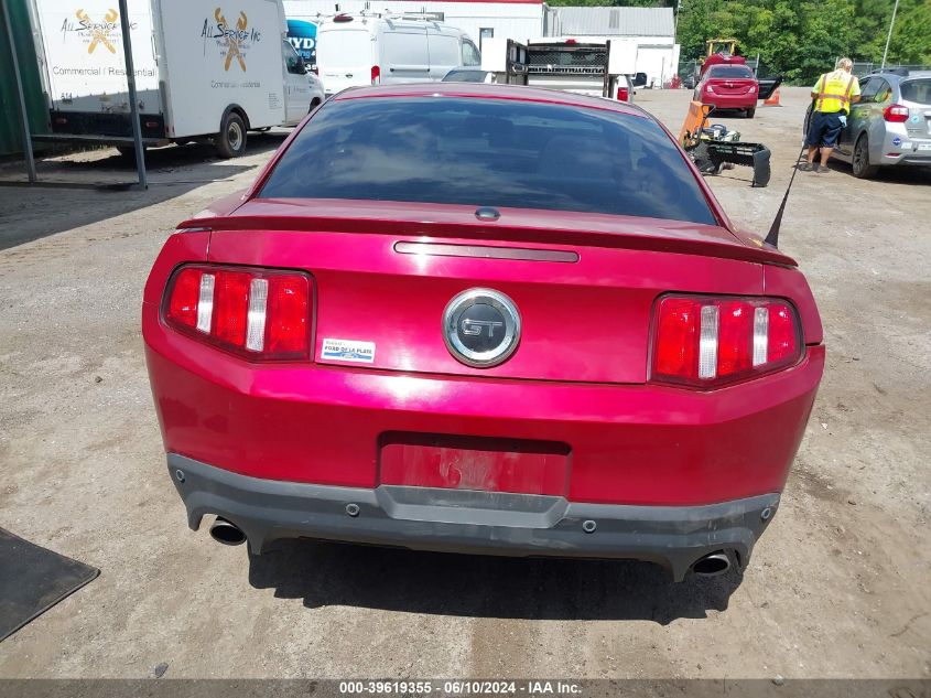 2012 Ford Mustang Gt Premium VIN: 1ZVBP8CF7C5252500 Lot: 39619355