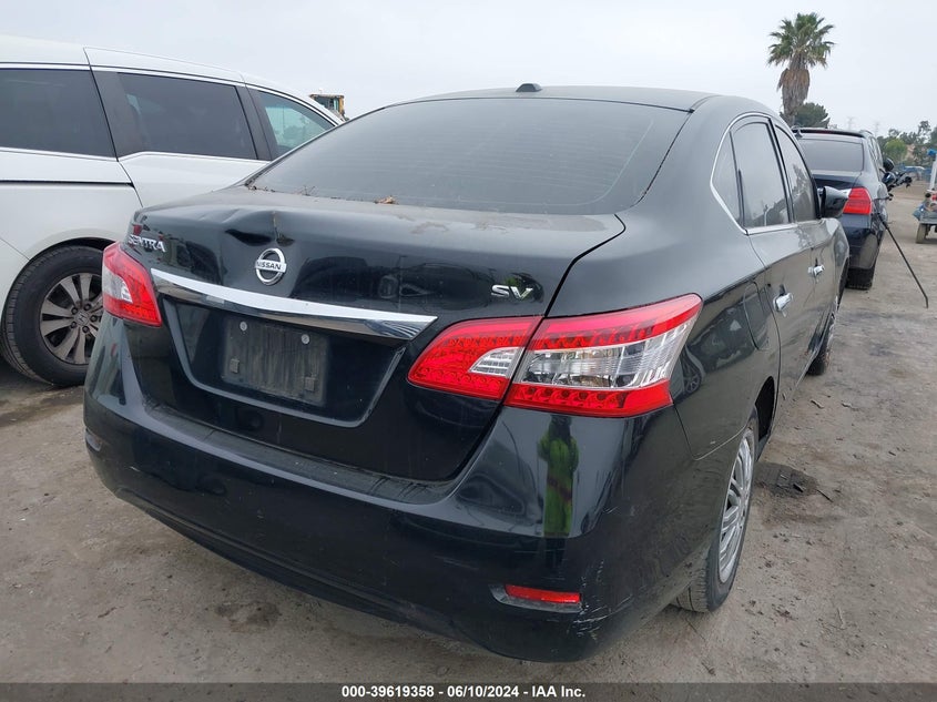 2015 Nissan Sentra Fe+ S/S/Sl/Sr/Sv VIN: 3N1AB7AP1FY231395 Lot: 39619358