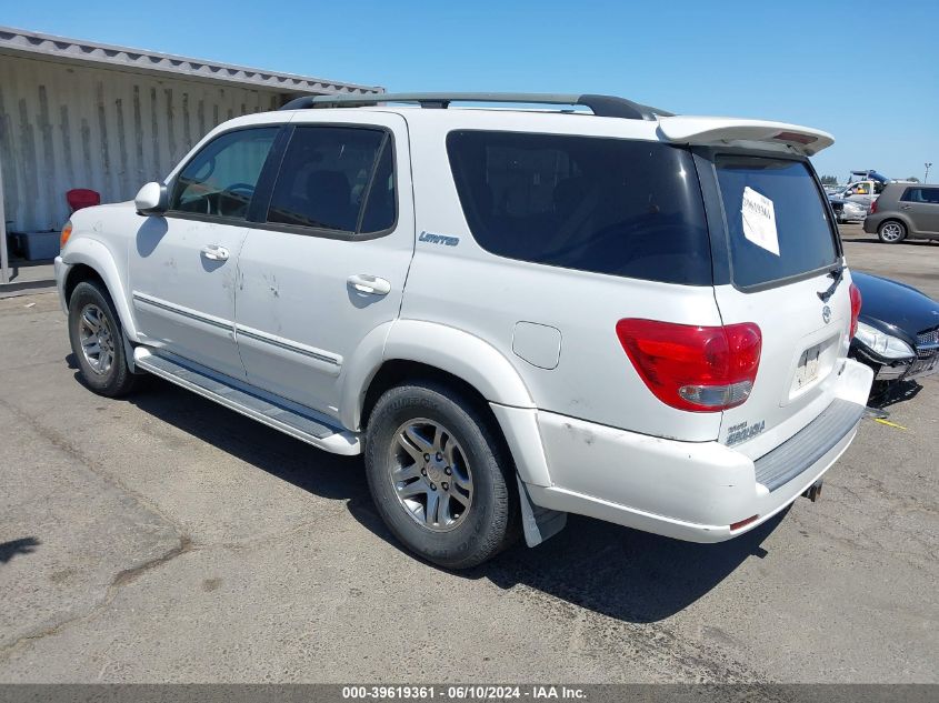 2006 Toyota Sequoia Limited V8 VIN: 5TDZT38A66S270725 Lot: 39619361