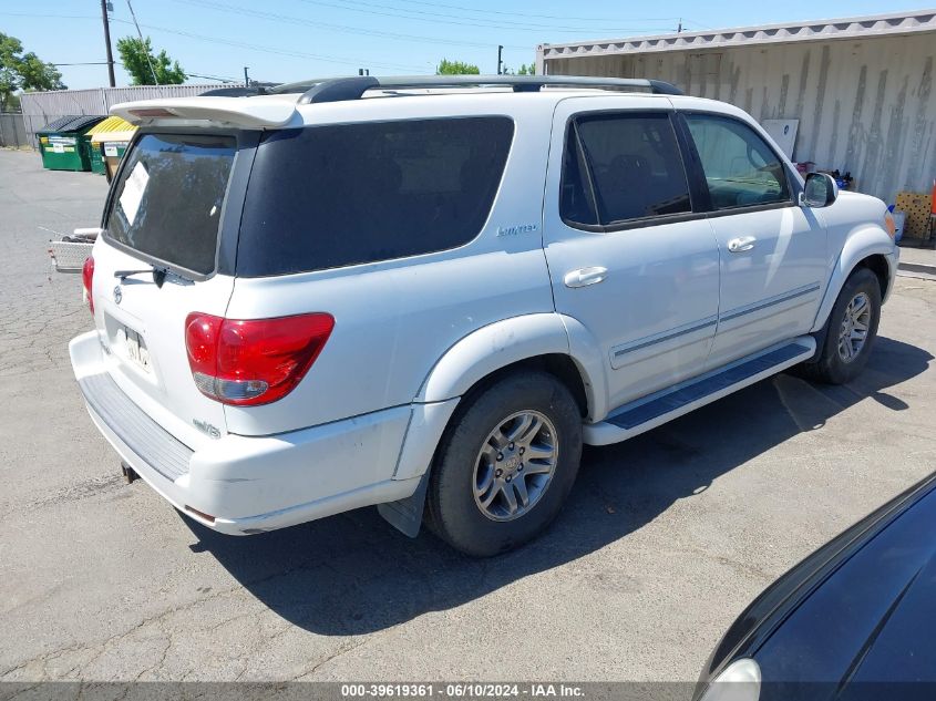 2006 Toyota Sequoia Limited V8 VIN: 5TDZT38A66S270725 Lot: 39619361