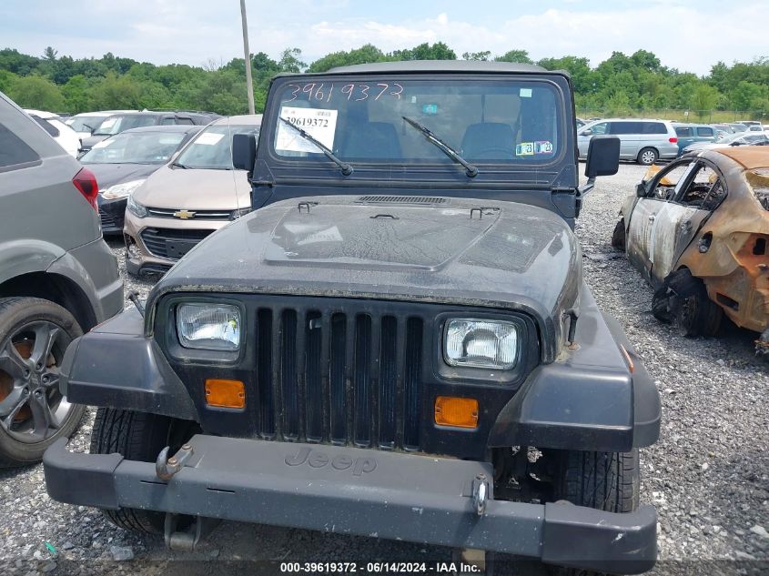 1995 Jeep Wrangler / Yj S/Rio Grande VIN: 1J4FY19P4SP275884 Lot: 39619372