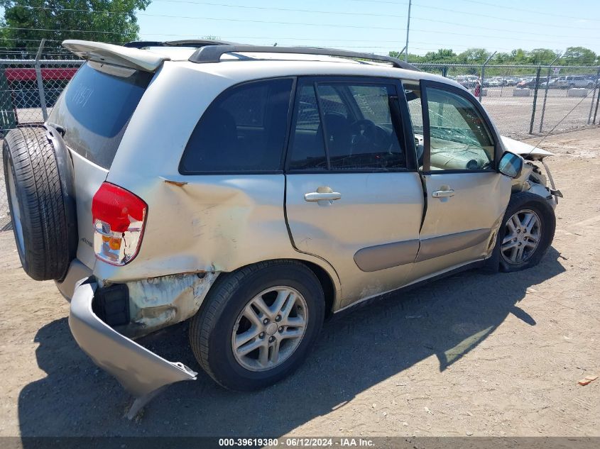 2001 Toyota Rav4 VIN: JTEHH20V410099454 Lot: 39619380