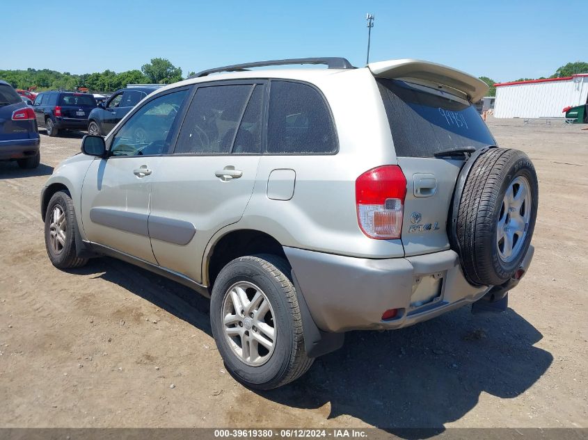 2001 Toyota Rav4 VIN: JTEHH20V410099454 Lot: 39619380