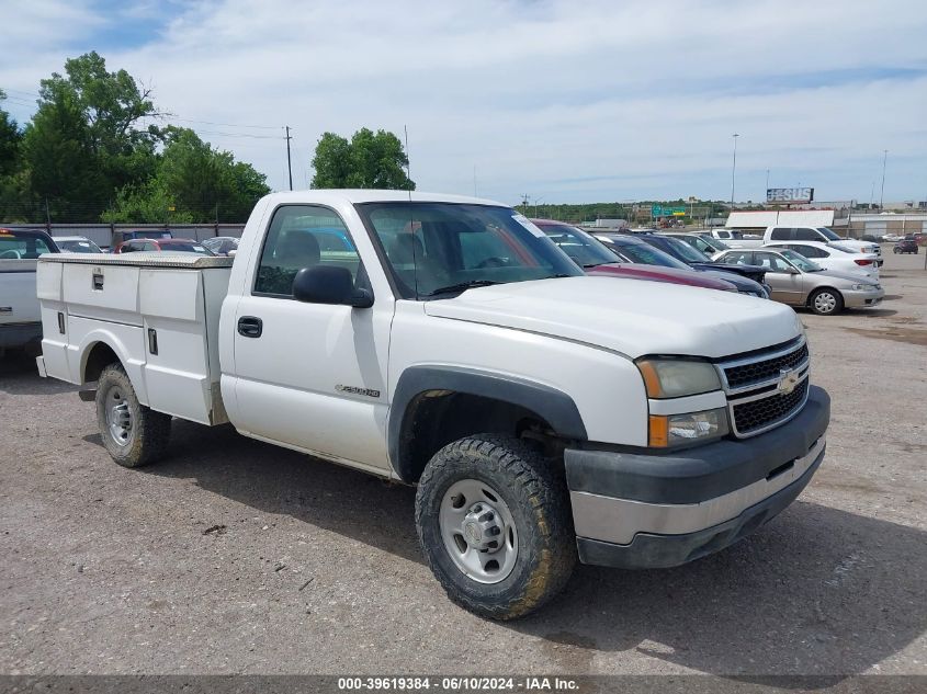 2006 Chevrolet Silverado 2500Hd Work Truck VIN: 1GBHC24U66E198294 Lot: 39619384