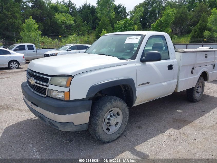 2006 Chevrolet Silverado 2500Hd Work Truck VIN: 1GBHC24U66E198294 Lot: 39619384