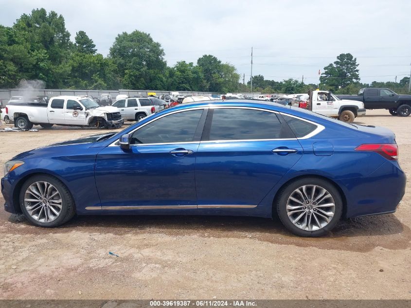 2015 Hyundai Genesis 3.8 VIN: KMHGN4JE4FU064508 Lot: 39619387