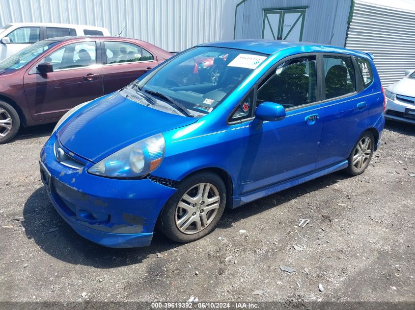 JHMGD38648S003544 | 2008 HONDA FIT