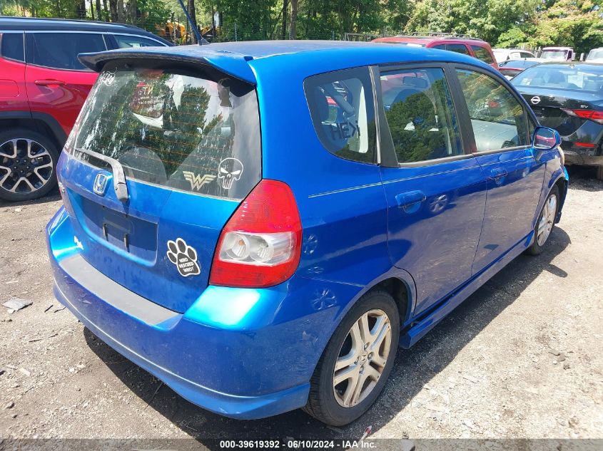 JHMGD38648S003544 | 2008 HONDA FIT