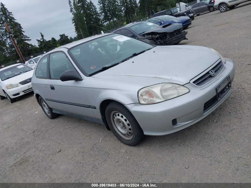 2000 Honda Civic Cx VIN: 2HGEJ6427YH103474 Lot: 39619403