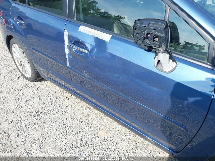 2013 Subaru Impreza 2.0I Limited VIN: JF1GPAH66D2827574 Lot: 39619406