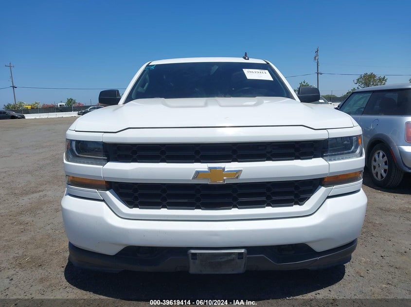 2018 Chevrolet Silverado 1500 Custom VIN: 3GCPCPEC2JG626115 Lot: 39619414