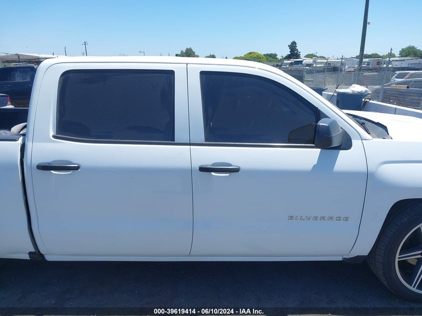 2018 Chevrolet Silverado 1500 Custom VIN: 3GCPCPEC2JG626115 Lot: 39619414