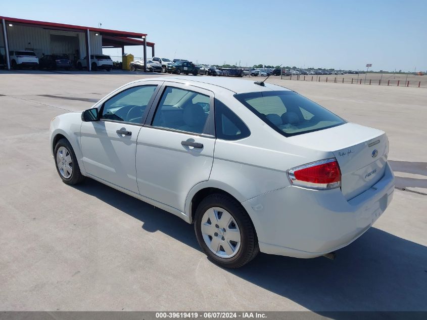 2010 Ford Focus S VIN: 1FAHP3EN5AW116514 Lot: 39619419