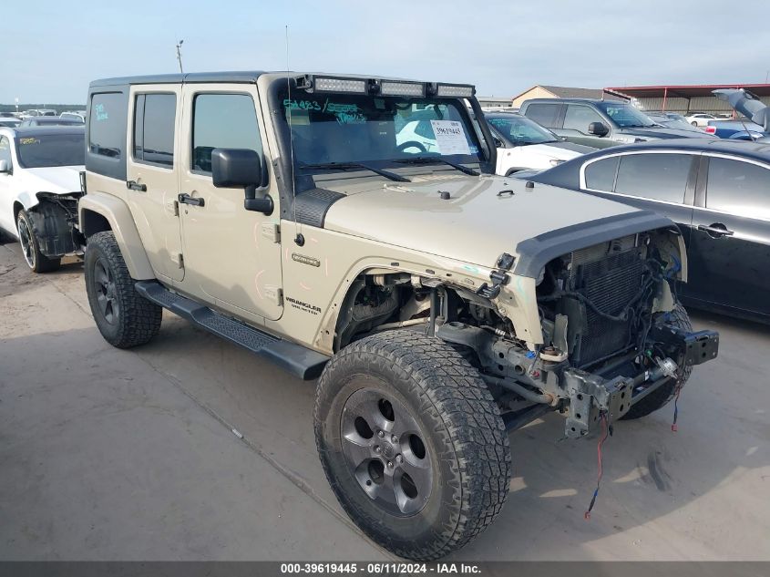 2017 Jeep Wrangler Unlimited Freedom 4X4 VIN: 1C4BJWDG2HL563237 Lot: 39619445