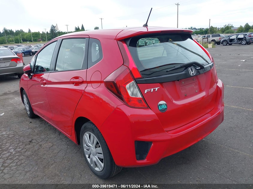 2017 HONDA FIT LX - JHMGK5H56HS005045