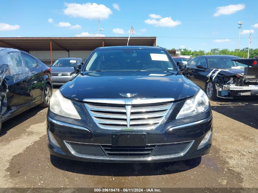 2012 Hyundai Genesis 4.6 VIN: KMHGC4DF0CU211476 Lot: 39619478