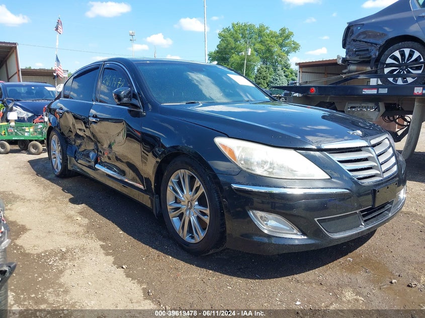 2012 Hyundai Genesis 4.6 VIN: KMHGC4DF0CU211476 Lot: 39619478