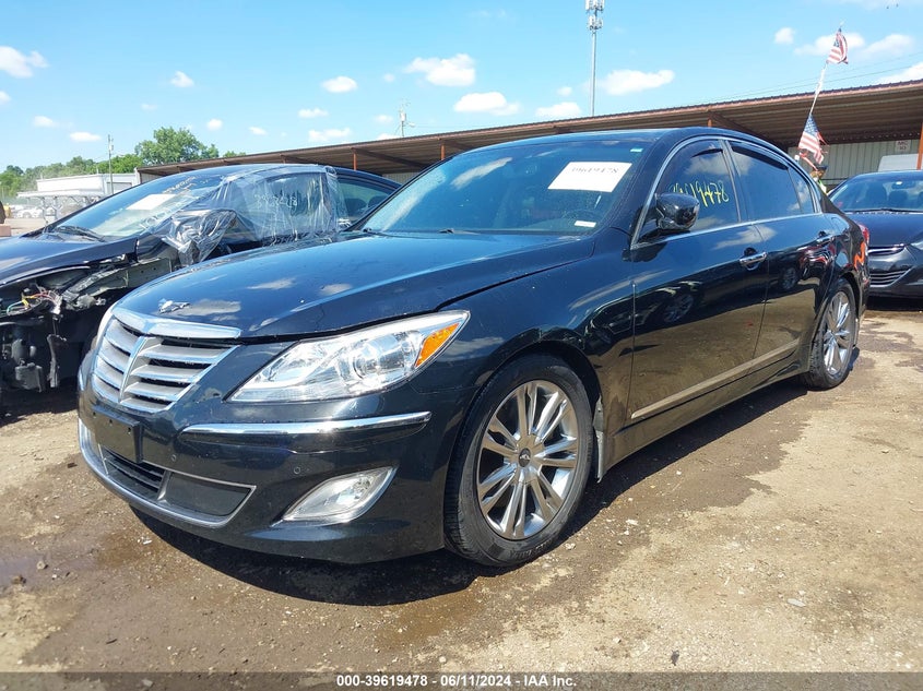 2012 Hyundai Genesis 4.6 VIN: KMHGC4DF0CU211476 Lot: 39619478