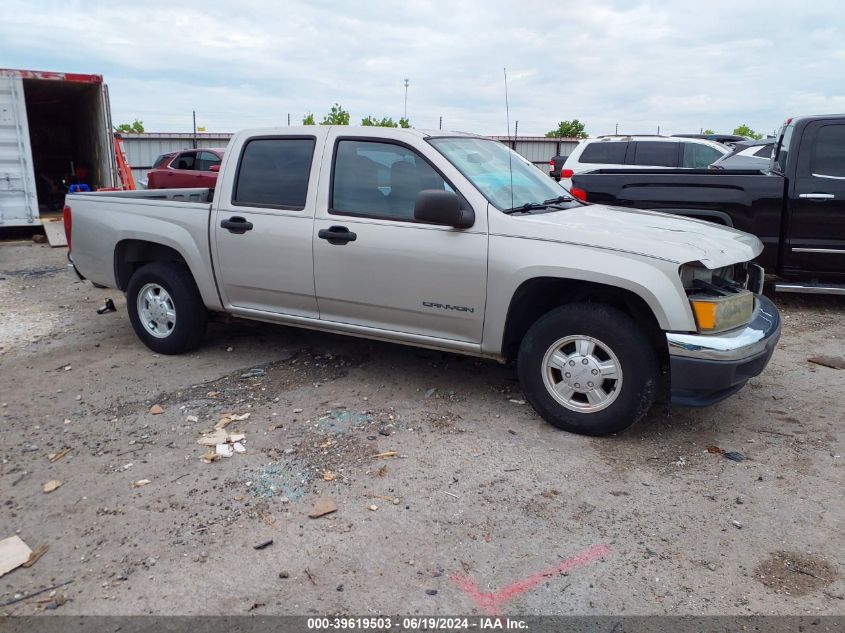 2005 GMC Canyon Sle VIN: 1GTCS136758156140 Lot: 39619503