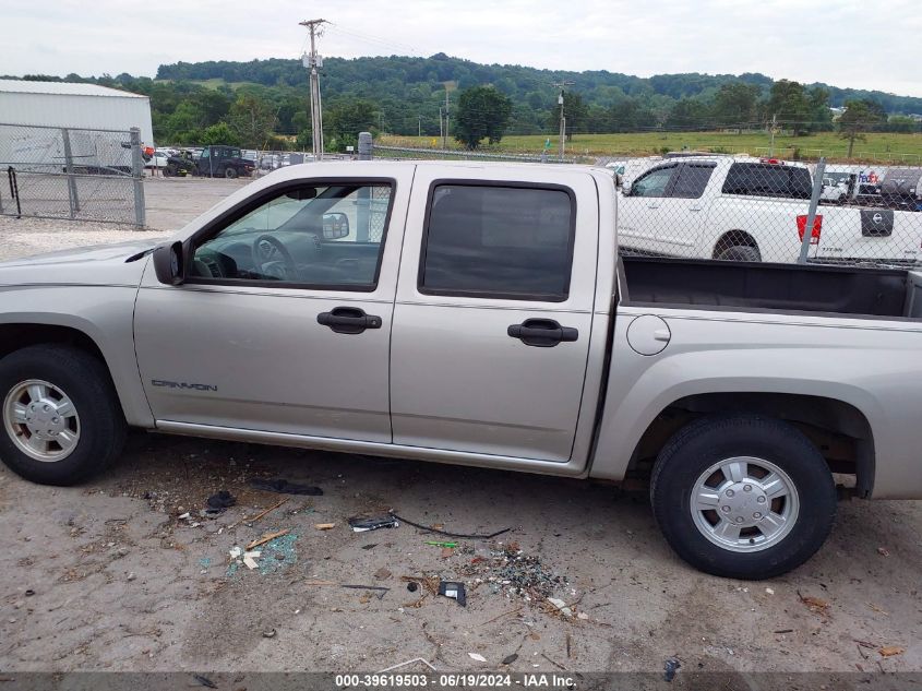 2005 GMC Canyon Sle VIN: 1GTCS136758156140 Lot: 39619503